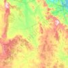 Banana Shire topographic map, elevation, terrain