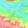 Marconne topographic map, elevation, terrain