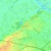 Verlinghem topographic map, elevation, terrain