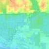 Bayou La Batre topographic map, elevation, terrain