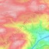 Newbrough topographic map, elevation, terrain