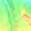 Delta Junction topographic map, elevation, terrain