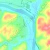 Philo topographic map, elevation, terrain
