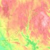 Luoteis-Pirkanmaan seutukunta topographic map, elevation, terrain