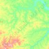 Fortuna topographic map, elevation, terrain