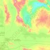 San Pedro topographic map, elevation, terrain