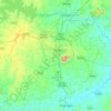 Mysuru taluk topographic map, elevation, terrain
