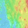 Pubnico topographic map, elevation, terrain