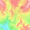 Mount Simeon Subdistrict topographic map, elevation, terrain