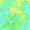 St James Hospital topographic map, elevation, terrain