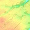 Allainville topographic map, elevation, terrain