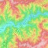 Offenburg topographic map, elevation, terrain