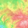 Le Brethon topographic map, elevation, terrain