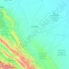 San Borja topographic map, elevation, terrain