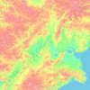 Анадырский район topographic map, elevation, terrain