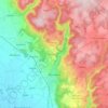 Šternberk topographic map, elevation, terrain