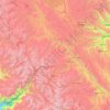 Provincia de Yauli topographic map, elevation, terrain