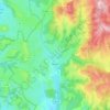Aynac topographic map, elevation, terrain
