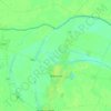 Temerin topographic map, elevation, terrain