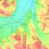 Herbertingen topographic map, elevation, terrain