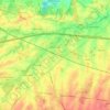 Borgworm topographic map, elevation, terrain