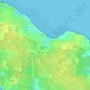 La Flotte topographic map, elevation, terrain