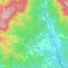 Agullana topographic map, elevation, terrain