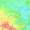 Writtle topographic map, elevation, terrain