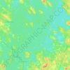 Puruvesi topographic map, elevation, terrain