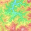 Adenau topographic map, elevation, terrain