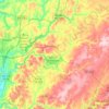 Yellow Creek topographic map, elevation, terrain