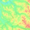 Crockett County topographic map, elevation, terrain