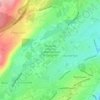 Memorial University of Newfoundland main campus topographic map, elevation, terrain