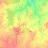 Talbehat topographic map, elevation, terrain