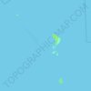 Moore's Island topographic map, elevation, terrain