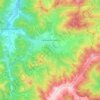 Liptovská Lúžna topographic map, elevation, terrain