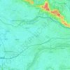 Buren topographic map, elevation, terrain