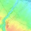 Magny-la-Campagne topographic map, elevation, terrain