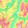 Grandas de Salime topographic map, elevation, terrain