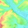 Spetisbury topographic map, elevation, terrain