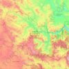 Reserva de la Biósfera Sierra Gorda de Guanajuato topographic map, elevation, terrain