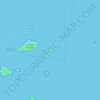 Île de Bananec topographic map, elevation, terrain