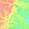 Halifax County topographic map, elevation, terrain