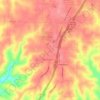 Holts Summit topographic map, elevation, terrain