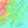 Alagoinha topographic map, elevation, terrain
