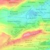 Humedal topographic map, elevation, terrain