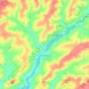 La Ferté-Chevresis topographic map, elevation, terrain