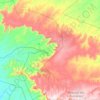 Parque Nacional da Chapada dos Guimarães topographic map, elevation, terrain