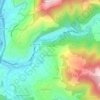 Belaunza topographic map, elevation, terrain