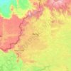 Banyo topographic map, elevation, terrain